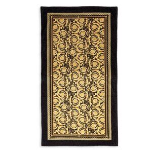 Authentic VERSACE Barocco Baroque bath towel gold/black NEW